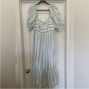Abercrombie tall midi dress
